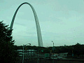 Arch from inside Millennium Hotel